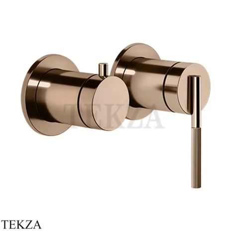 Gessi INGRANAGGIO Смеситель для душа, 2 потока, внешняя часть 63580-030, Copper PVD