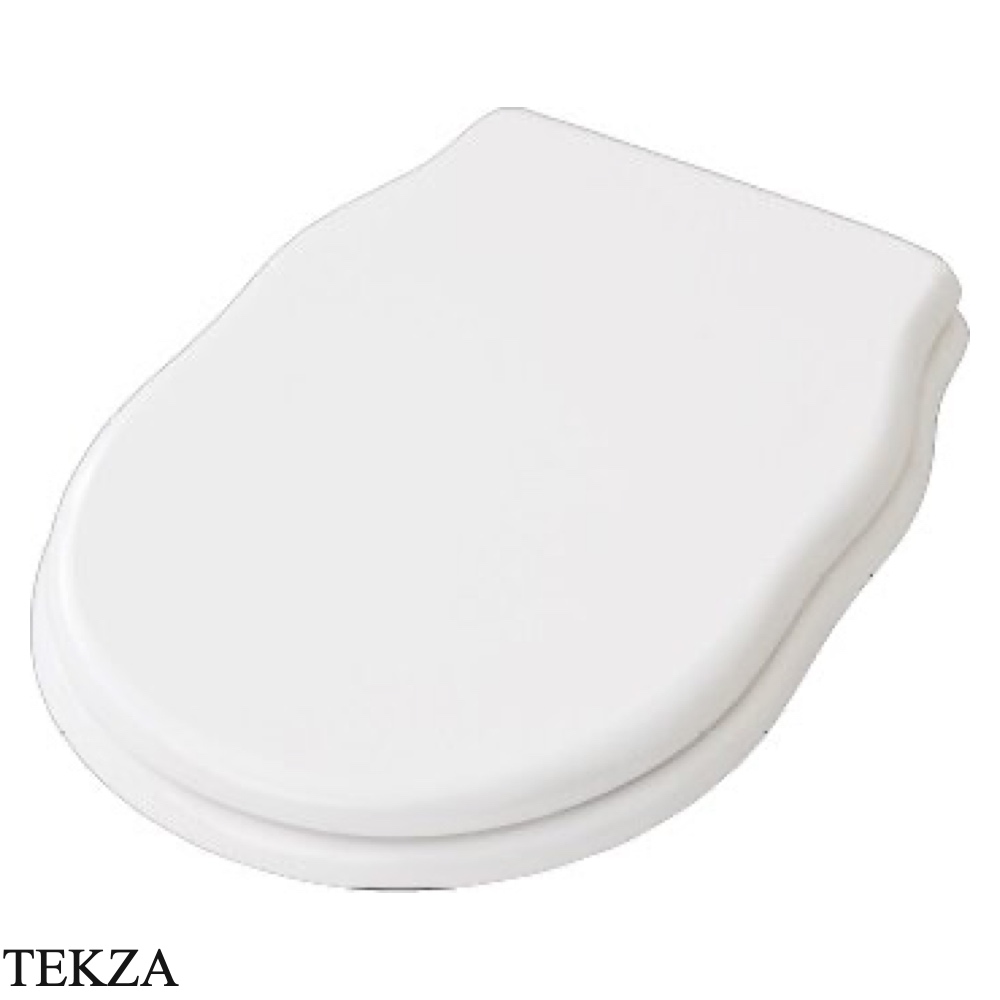 ArtCeram Hermitage сиденье с крышкой soft-close и Easy take off HEA005 01 73, белый глянец, шарниры золото глянец