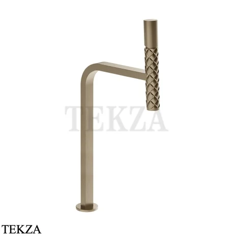 Gessi Pelle Tresse Смеситель для раковины высокий, без гарнитура 78504-149, Finox Brushed Nickel