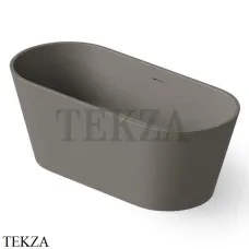 Dea Design Shadow Ванна отдельностоящая овальная 160x70 Solid Surface DD8606 1600 3, Grey №3