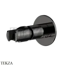 Newform Держатель для ручного душа, регулируемый 846.58.063, PVD Gun Metal