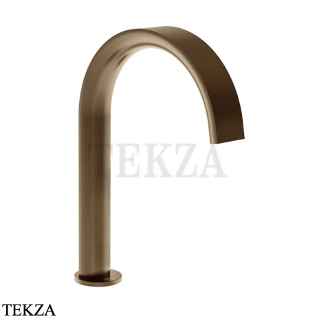 Gessi Pelle Tresse Излив для раковины на борт 78021-761, Coffee Bronze Brushed PVD