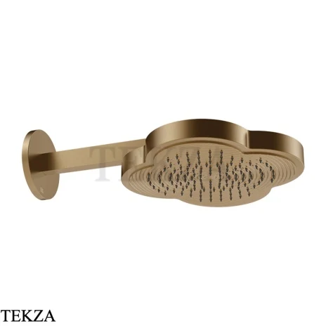 Gessi Ludovica Верхняя душевая лейка с кронштейном из стены 76149-791, бронза Deep