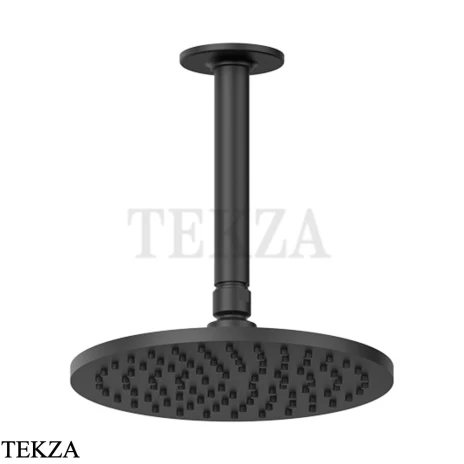 Gessi INCISO SHOWER Верхняя душевая лейка с кронштейном под размер 58150-299, Black XL