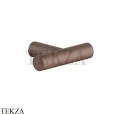 Fantini YOUNG Крючок двойной для халата и полотенец 96P97608, Matt Copper PVD
