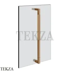 Gessi Shower G Rigato Ручка-держатель на стекло 45 см 67525-726, Warm Bronze Br. PVD