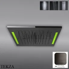 Gessi COLOUR Накладная душевая панель 350, 4 функции 57876-707, Black Metal Brushed