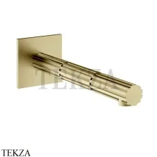 Gessi Incastri Излив для раковины настенный монтаж 75102-727, Brass Br. PVD