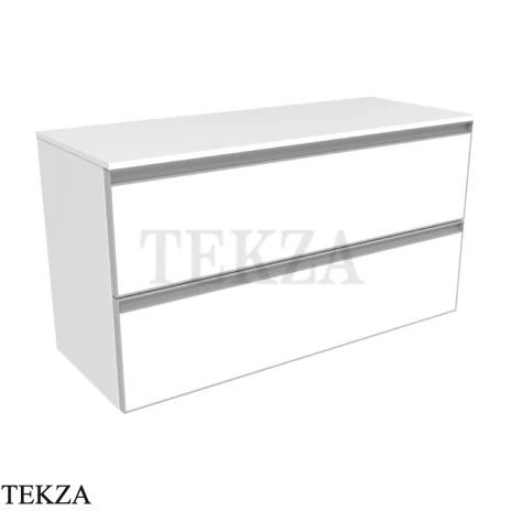 Flaminia Cubika модуль хранения подвесной 95×37×50 см, 2 ящика, белый матовый