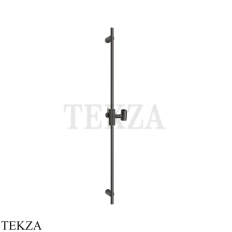 Gessi INGRANAGGIO Штанга для душа с держателем 63585-707, Black Metal Brushed PVD