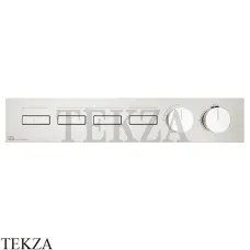 Gessi HI-FI Термостатический смеситель на 4 потока, внешняя часть 63016-720, Nickel PVD