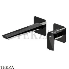 Newform Delta Zero Смеситель для раковины, внешняя часть 72230E.01.093, черный матовый