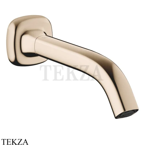 Dornbracht COYA Излив для ванны настенного монтажа 13801404-47, Champagne (золото 22 т)