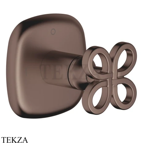Dornbracht COYA Переключатель на 2 потока, внешняя часть 36200424-43, Dark Bronze сатинированный (PVD)