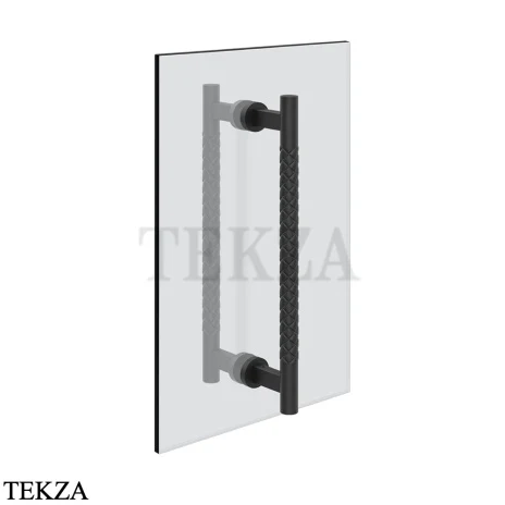 Gessi Pelle Tresse Полотенцедержатель для крепления на стекло, 30 см 78631-299, Black XL