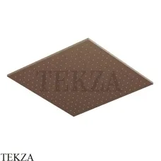 Zucchetti Верхняя душевая лейка 40х40 для кронштейна Z94270.P21, brushed chocolate PVD
