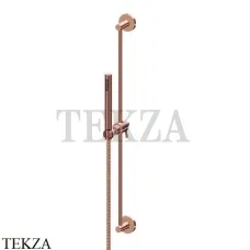 Newform Штанга с ручной лейкой стержневой и шлангом 67556.58.061, PVD Copper Bronze