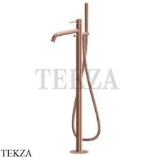 Newform X-Steel 316 Смеситель для ванны напольный, внешняя часть 69684EX.59.067, PVD Brushed copper bronze