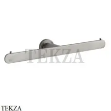 Gessi Emporio Бумагодержатель двойной без крышки 38915-149, Finox Brushed Nickel