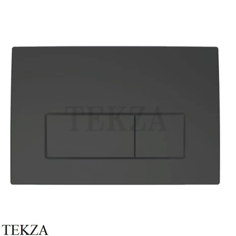 Geberit Delta50 Клавиша смыва, пластик для бачка UP100 115.119.14.1, черный матовый