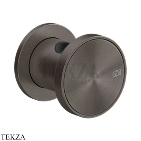 Gessi Origini NATURE Держатель для душевой лейки фиксированный 66157-707, Black Metal Brushed