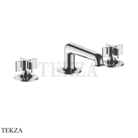 Fantini Flora Смеситель для раковины, без гарнитуры 7602J604W, хром глянец