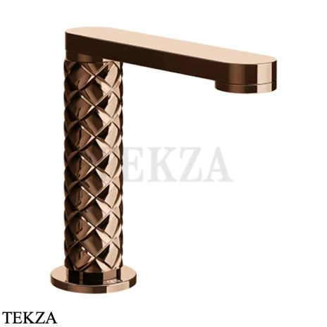 Gessi Pelle Tresse Излив для раковины на борт 78321-030, Copper PVD