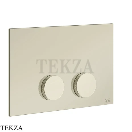 Gessi ANELLO Клавиша смыва для инсталляции Geberit omega 12 54627-720, Nickel PVD