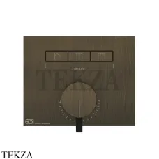 Gessi HI-FI Однорычажный смеситель, на 3 поток, внешняя часть 63081-713, Antique Brass Gessi HI-FI Однорычажный смеситель, на 3 поток, внешняя часть 63081-713, Antique Brass