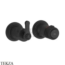 Gessi VENTI20 Термостат для душа, 3 потока, внешняя часть 65237-299, Matte Black
