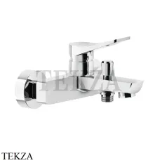 Gessi RILIEVO Смеситель для ванны с переключателем 59013-031, хром глянец