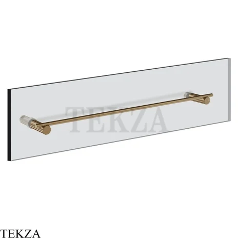 Gessi Incastri Полотенцедержатель для крепления на стекло, 60 см 75515-791, бронза Deep