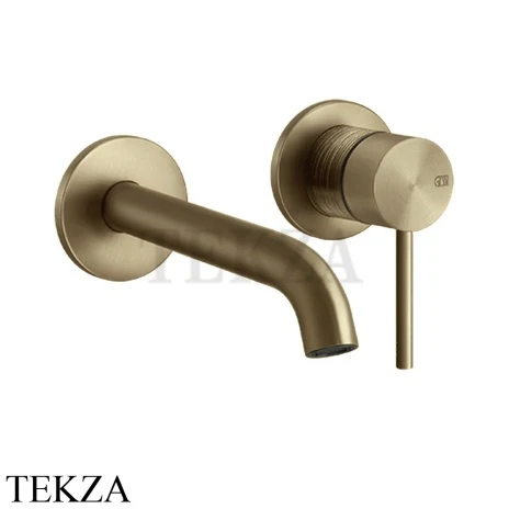 Gessi 316 TRAME Смеситель для раковины, внешняя часть, 17-20 см 54386-791, Deep Bronze Brushed PVD