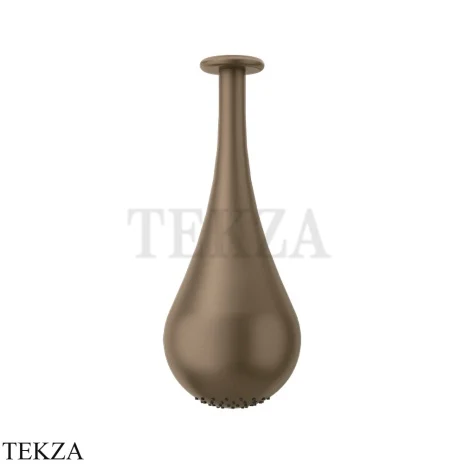 Gessi Goccia Потолочная каплевидная душевая лейка 33751-761, Coffee Bronze Br. PVD