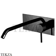 FIMA Carlo Frattini Spillo UP Смеситель для раковины на планке, внешняя часть F3051LX5NS, черный матовый