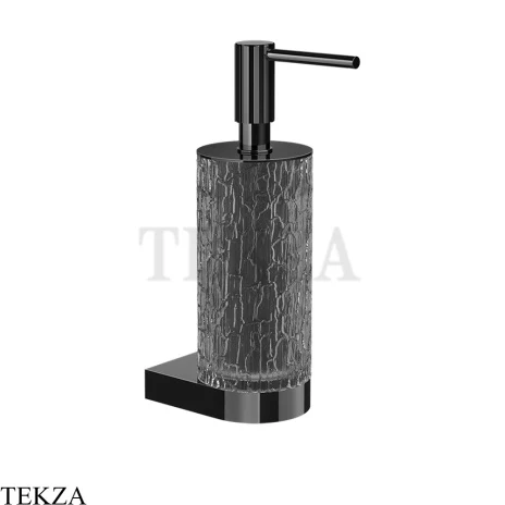 Gessi Incastri Дозатор для мыла настенный, Light smoke 75413-706, black хром глянец