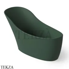Dea Design Elegant Ванна отдельностоящая овальная 169x75 Solid Surface DD8613 1690 11, Dark Green №11