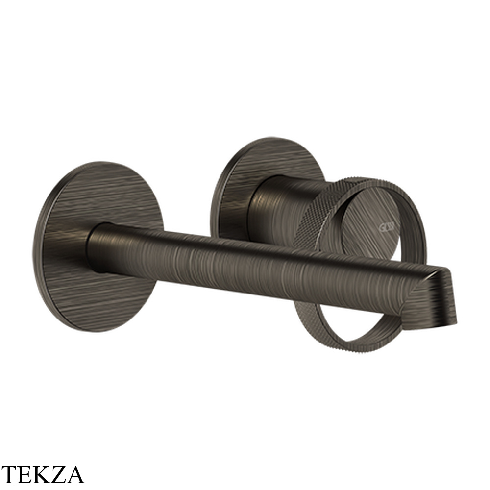 Gessi ANELLO Смеситель для раковины, с коротким изливом, внешняя часть 63381-187, Aged Bronze