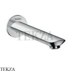 Hansgrohe Novus Излив для ванны настенный 71320000, хром глянец Hansgrohe Novus Излив для ванны настенный 71320000, хром глянец