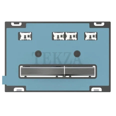 Geberit Sigma50 Клавиша смыва, под индивидуальное заполнение 115.671.00.2, хром черный