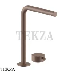 Fantini AF/21 Смеситель для раковины, прогрессивный, высокий, без гарнитура 27P9A107WF, Matt Copper