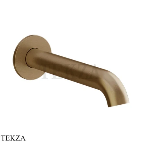 Gessi Origini WARM Излив для ванны настенный монтаж 66103-791, Deep Bronze Br. PVD