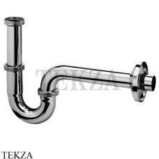 Kludi Сифон трубчатый для раковины 1026505-00, хром глянец