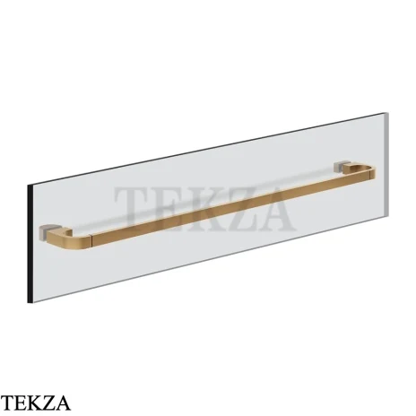 Gessi Perle Полотенцедержатель для крепления на стекло, 60 см 74915-726, бронза Brushed