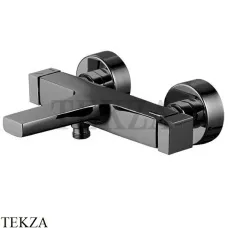 FIMA Carlo Frattini Zeta Смеситель для ванны с изливом F3964/1CS, Brushed black chrome