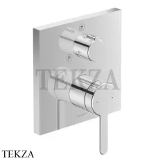 Duravit C.1 Смеситель для душа на 2 потока, внешняя часть C14210011010, хром глянец Duravit C.1 Смеситель для душа на 2 потока, внешняя часть C14210011010, хром глянец