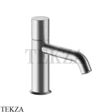 Fantini Nostromo Смеситель для раковины, без донного клапана 5093E903WF, Матовая натуральная сталь