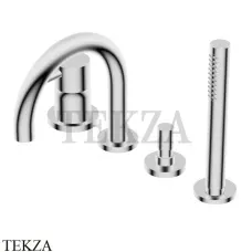 Ritmonio Diametro35 S Смеситель для ванны с гарнитуром PR52EG202 CRL, хром глянец