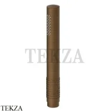 Newform luxury Ручной душ стержневой из латуни 30469.47.083, Groove Bronze