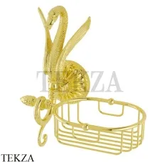 Migliore LUXOR Решетка-корзинка в душевую зону 26135, золото глянец